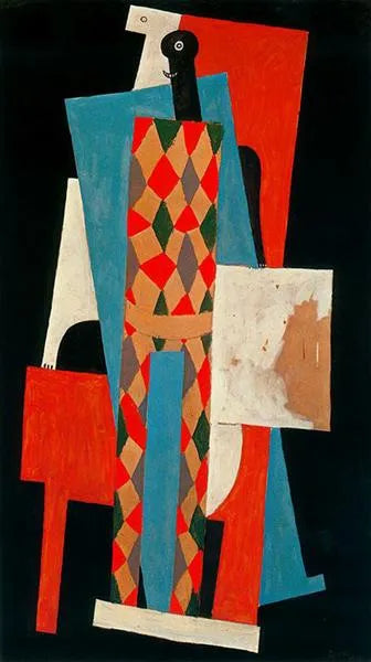 Harlequin, 1915 - Pablo Picasso