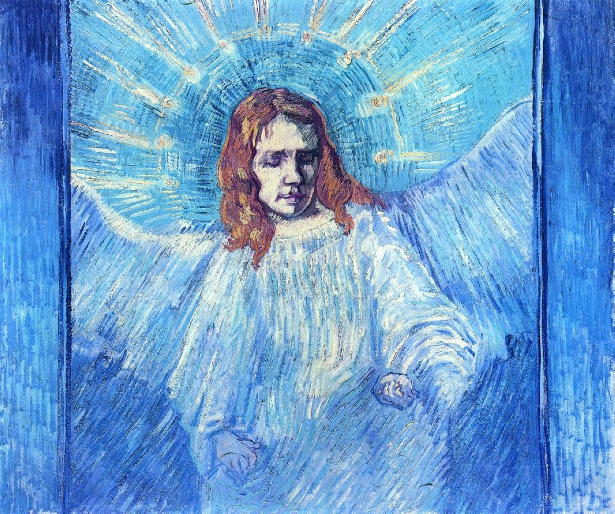 Head of an Angel, after Rembrandt Vincent van Gogh