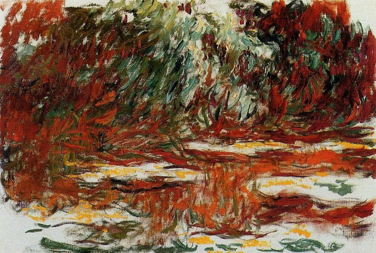 Water Lily Pond, 1918 - 1919 - Claude Monet