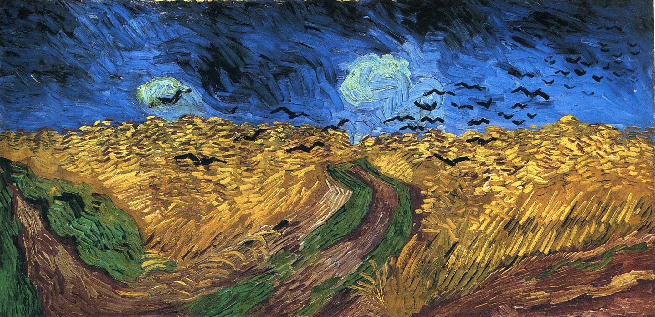 Wheatfield with Crows, 1890 – Vincent van Gogh