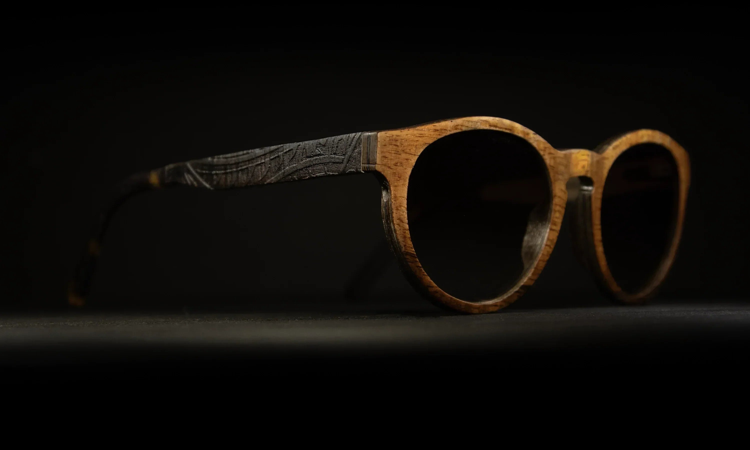 Process & Discovery *P&D - C1.V3 - Koa with charred Koa Temples - 51mm - 12-08-25