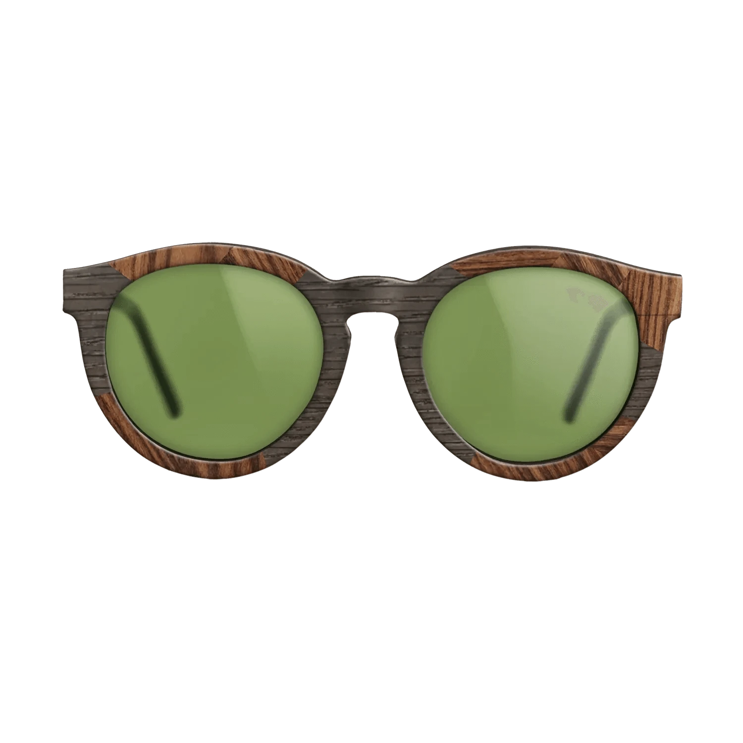 Olive Burl,Kingwood,Wenge,Fumed Oak: Mosaic - The Rebel - Round - 1050 - SIRIS wood optic