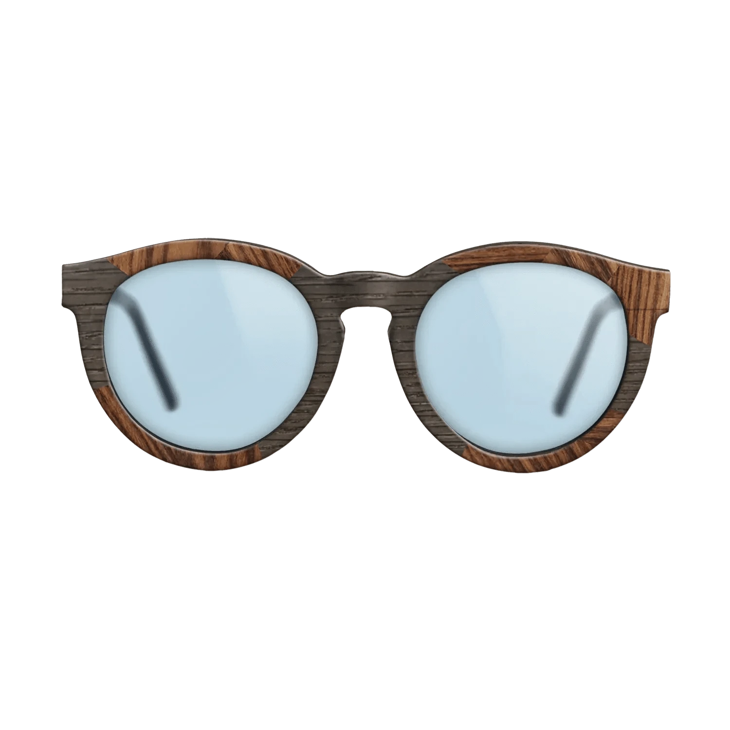 Olive Burl,Kingwood,Wenge,Fumed Oak: Mosaic - The Rebel - Round - 1050 - SIRIS wood optic