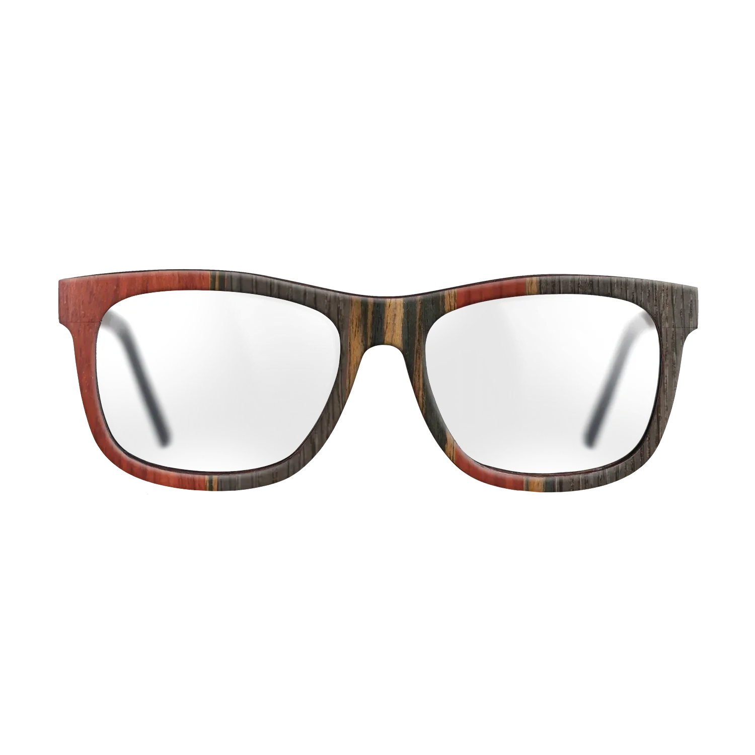 Poplar Dyed: Red,Fumed Oak,Italian Ebony: Binary - The Hero - Square - 1109 - SIRIS wood optic