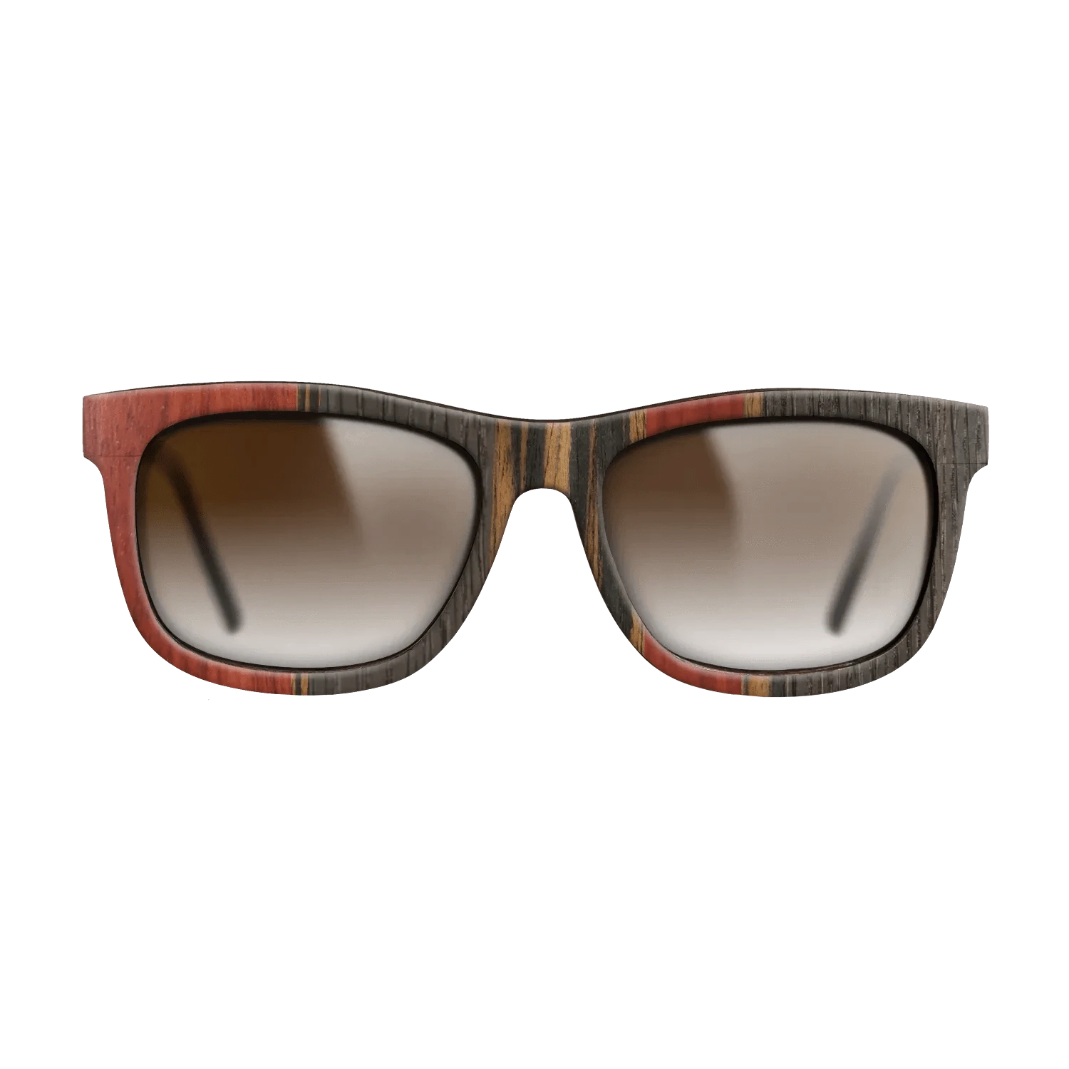 Poplar Dyed: Red,Fumed Oak,Italian Ebony: Binary - The Hero - Square - 1109 - SIRIS wood optic