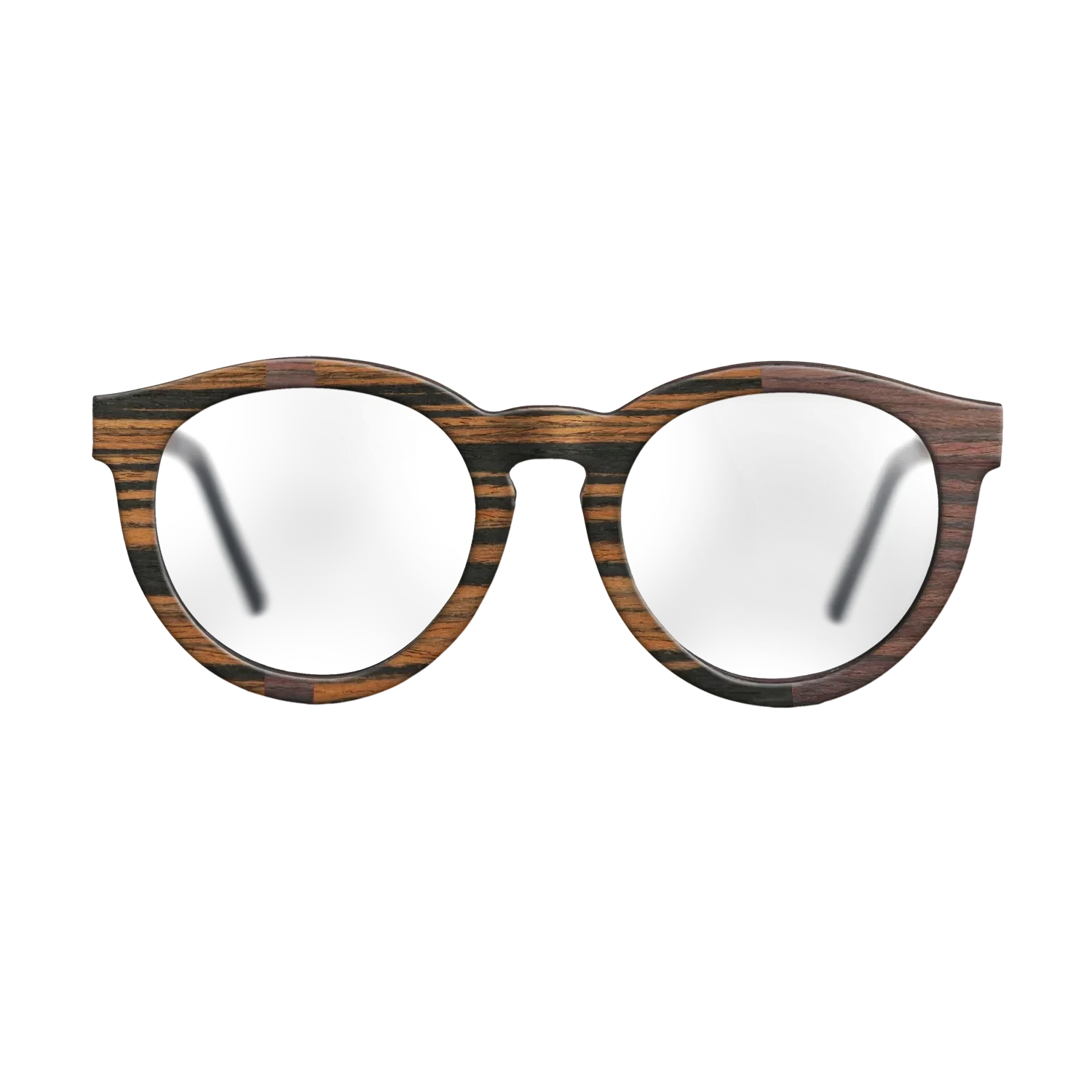 Italian Ebony,Rosewood Reconstituted: Binary - The Rebel - Round - 2037 - SIRIS wood optic