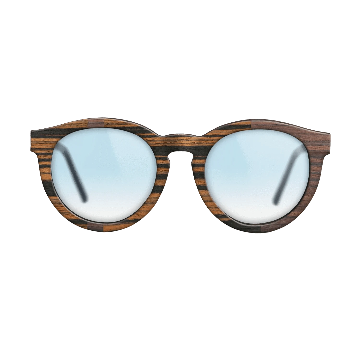 Italian Ebony,Rosewood Reconstituted: Binary - The Rebel - Round - 2037 - SIRIS wood optic