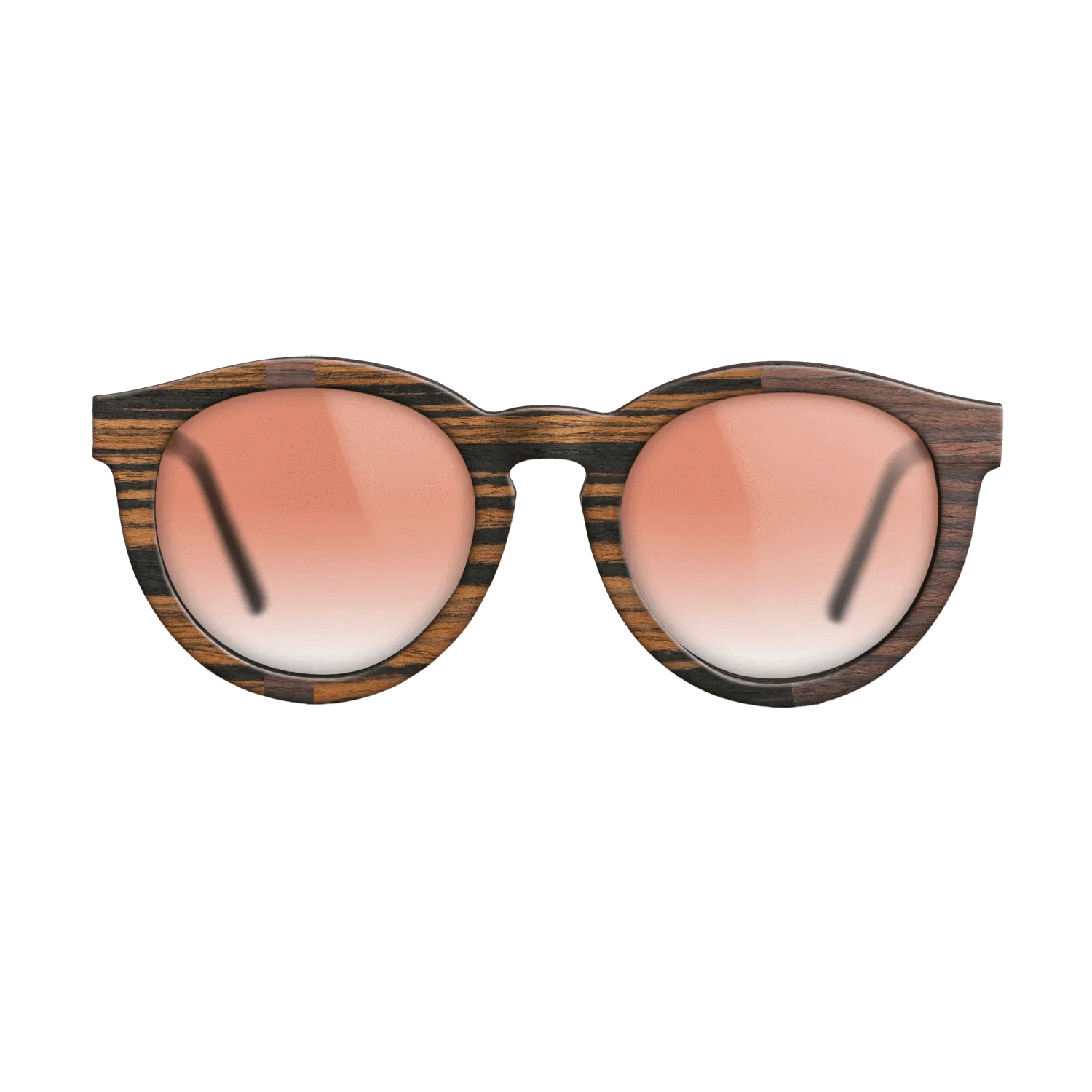 Italian Ebony,Rosewood Reconstituted: Binary - The Rebel - Round - 2037 - SIRIS wood optic