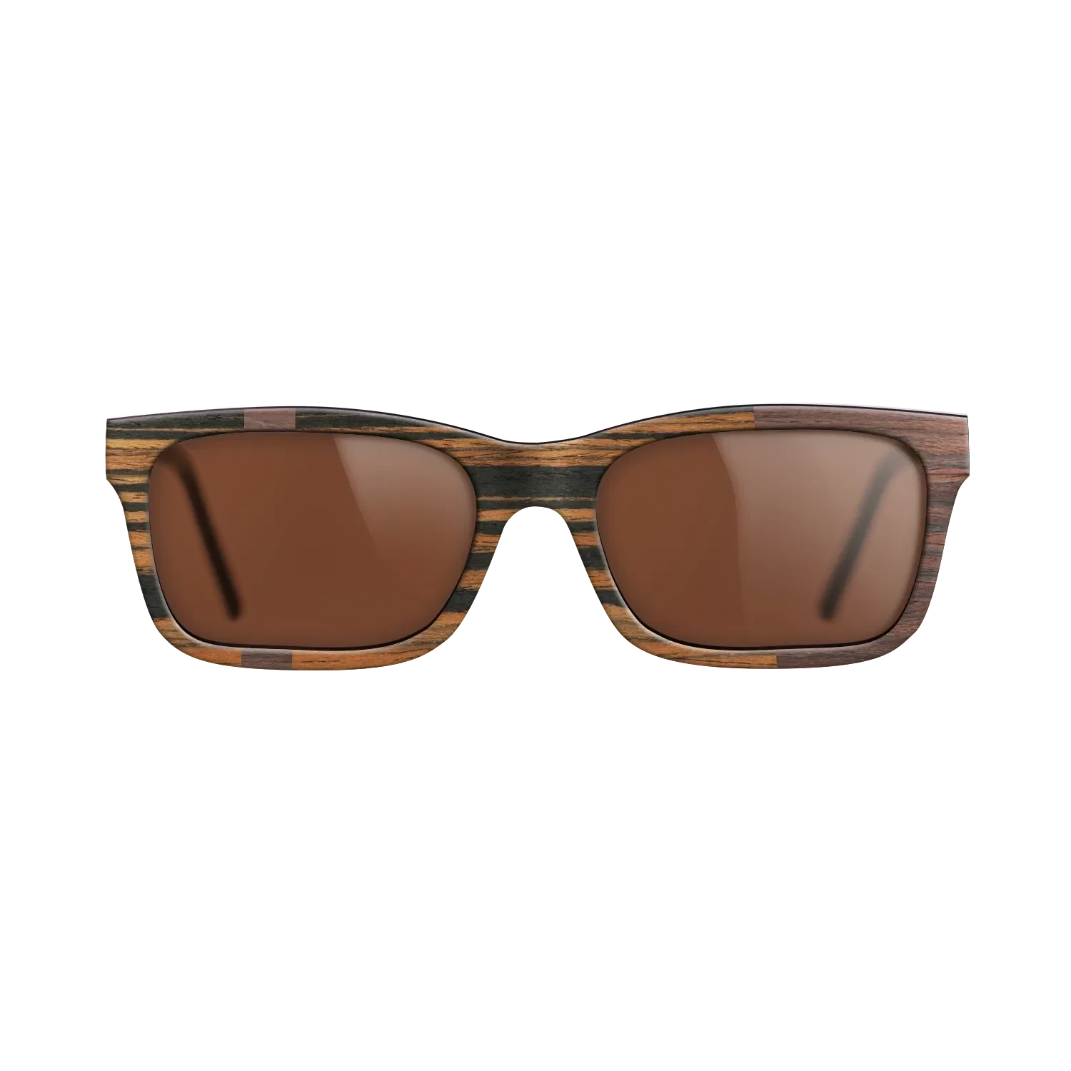 Italian Ebony,Rosewood Reconstituted: Binary - The Sage - Rectangle - 2037 - SIRIS wood optic