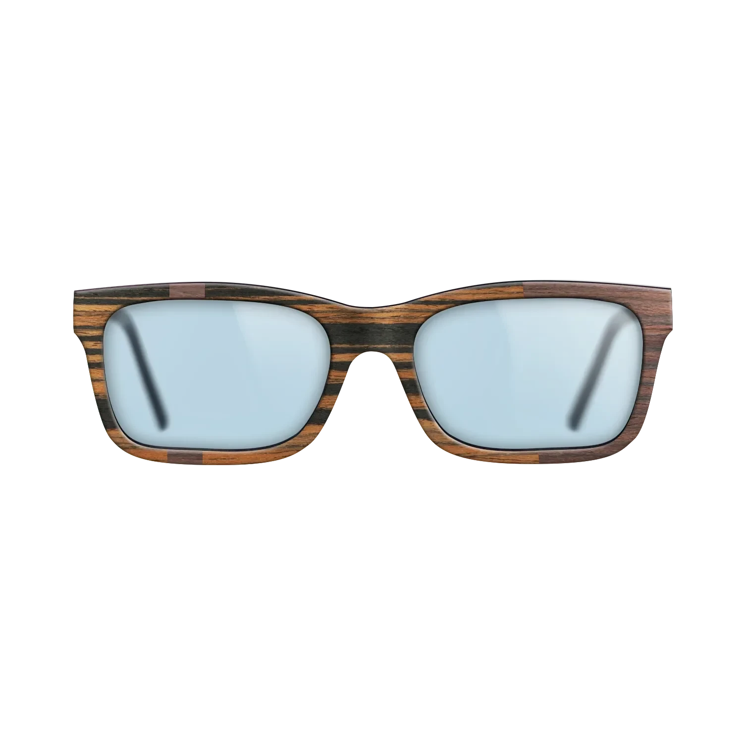 Italian Ebony,Rosewood Reconstituted: Binary - The Sage - Rectangle - 2037 - SIRIS wood optic
