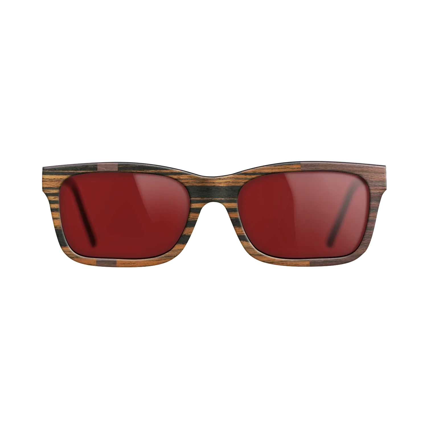 Italian Ebony,Rosewood Reconstituted: Binary - The Sage - Rectangle - 2037 - SIRIS wood optic