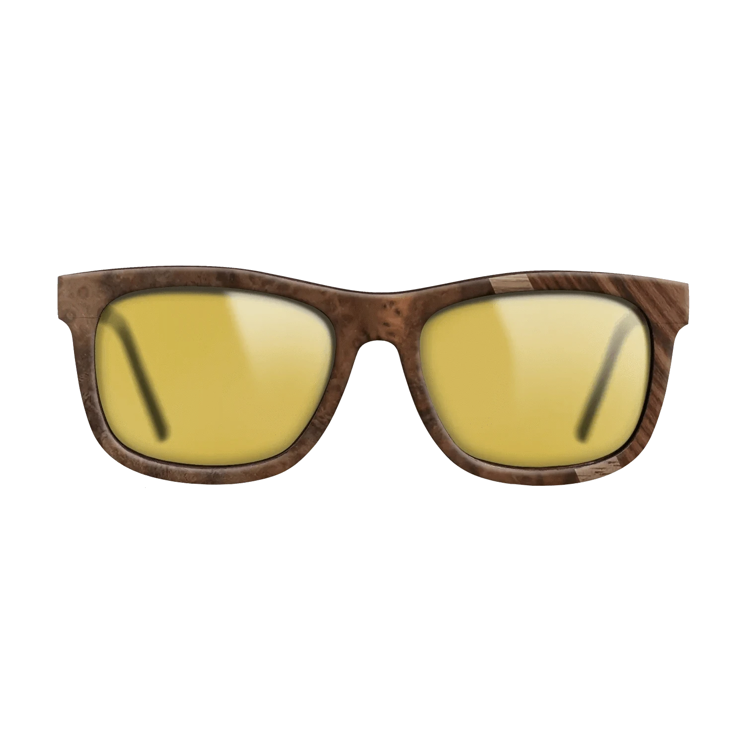 Walnut: Straight Grain,Walnut Burl,Kingwood: Angle Cut - The Hero - Square - 764 - SIRIS wood optic