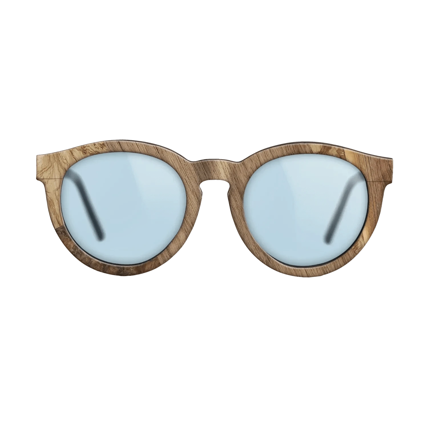 Koa,Olive Burl,Walnut Burl,Walnut: Straight Grain,Walnut Claro Light,Louro Preto: Geometric - The Rebel - Round - 1618 - SIRIS wood optic