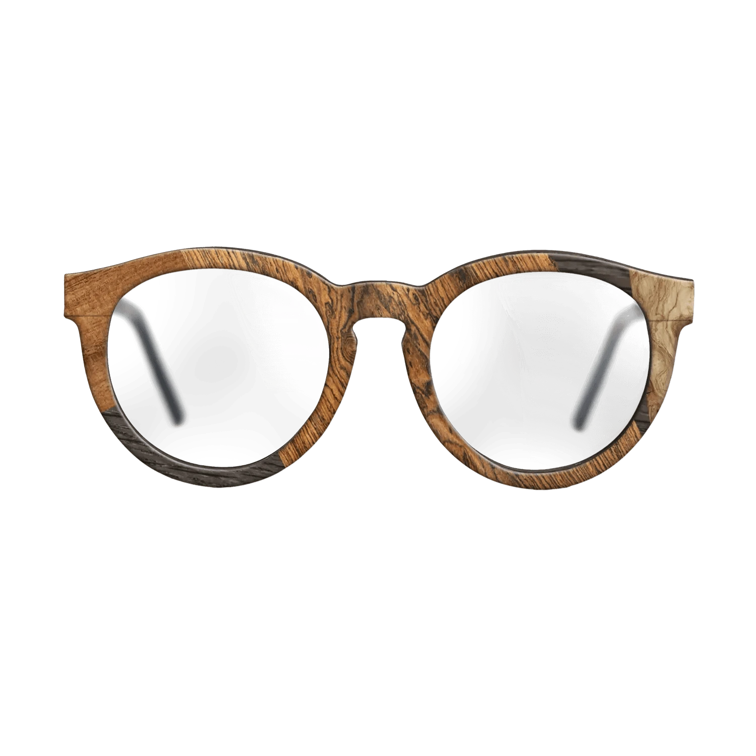 Santos Rosewood Dark,Fumed Oak,Bocote,Rosewood Reconstituted,Koa: Geometric - The Rebel - Round - 1473 - SIRIS wood optic
