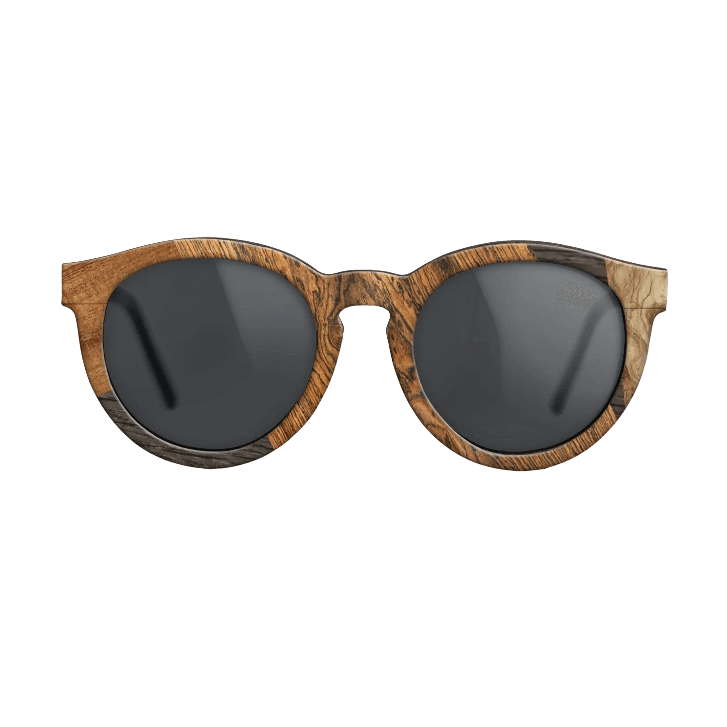 Santos Rosewood Dark,Fumed Oak,Bocote,Rosewood Reconstituted,Koa: Geometric - The Rebel - Round - 1473 - SIRIS wood optic