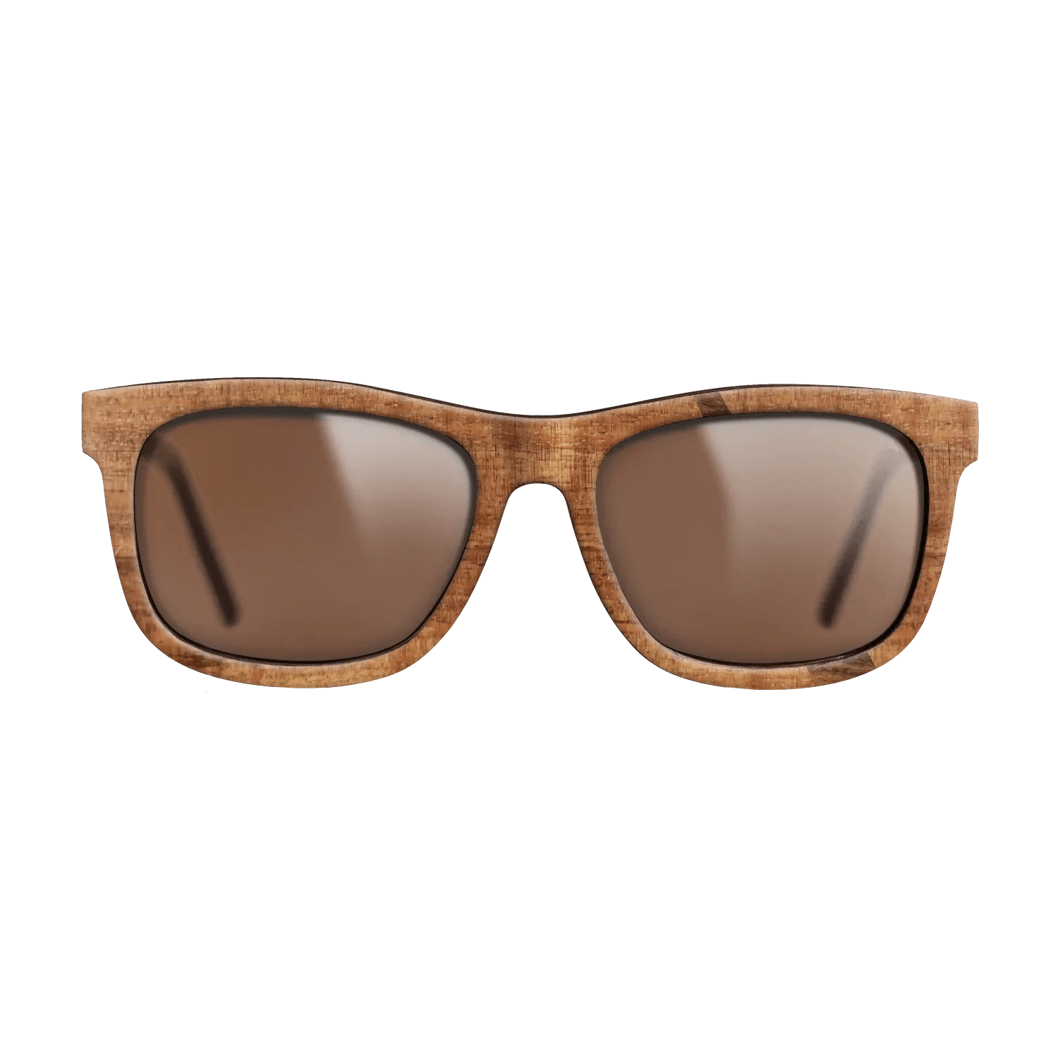 Ziricote Dark Quartered,Koa: Wedge - The Hero - Square - 1156 - SIRIS wood optic