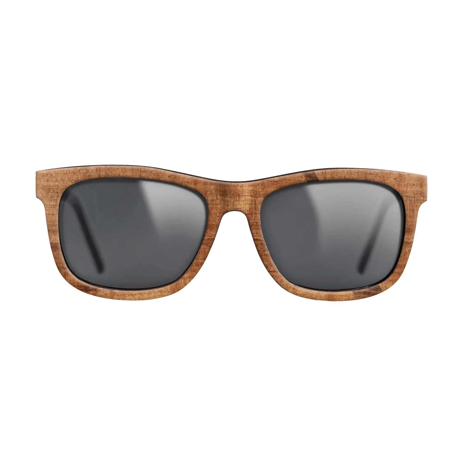 Ziricote Dark Quartered,Koa: Wedge - The Hero - Square - 1156 - SIRIS wood optic