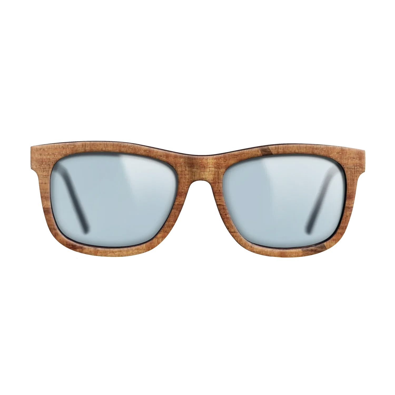 Ziricote Dark Quartered,Koa: Wedge - The Hero - Square - 1156 - SIRIS wood optic