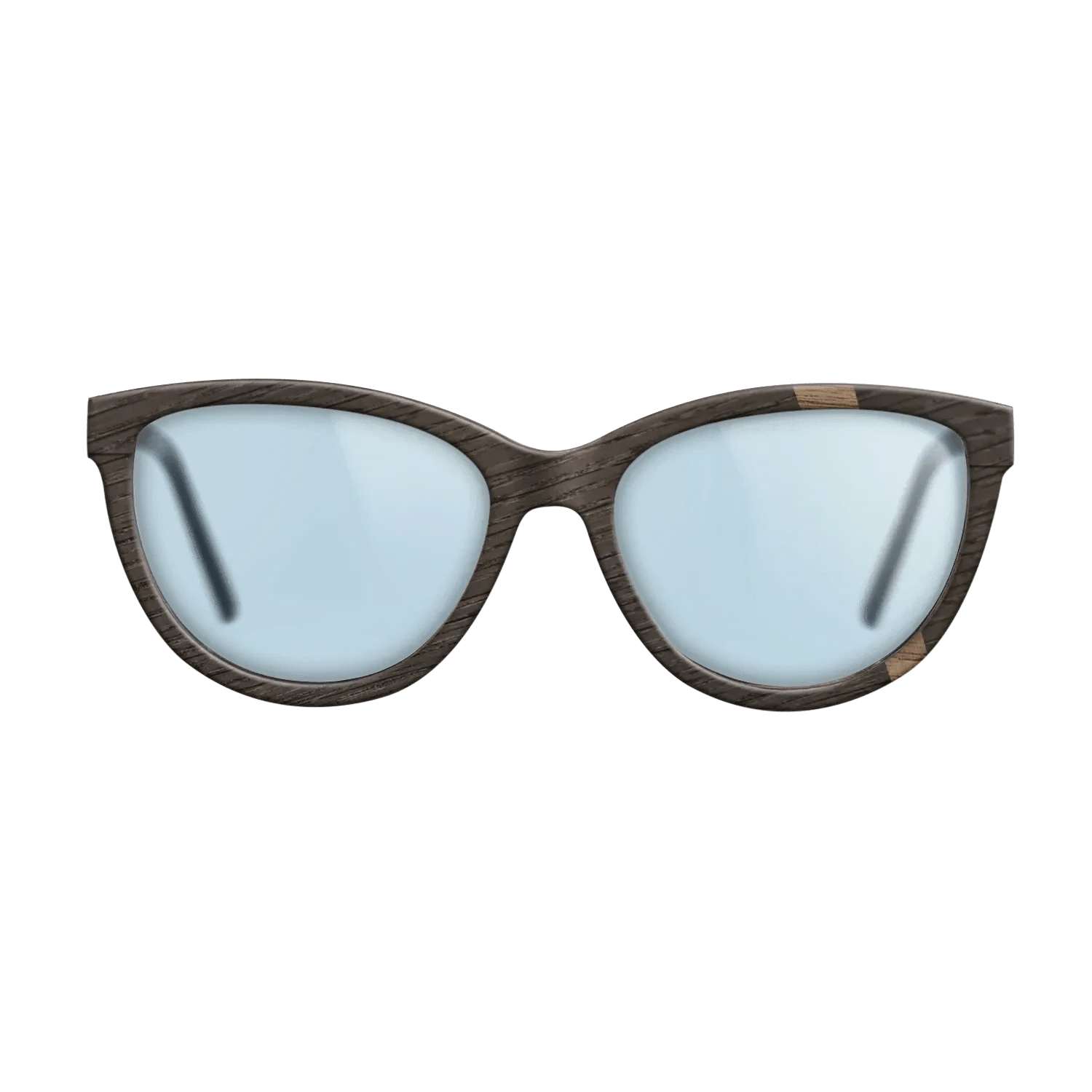 Purpleheart,Fumed Oak,Walnut: Straight Grain: Wedge - The Maiden - Cat - 826 - SIRIS wood optic