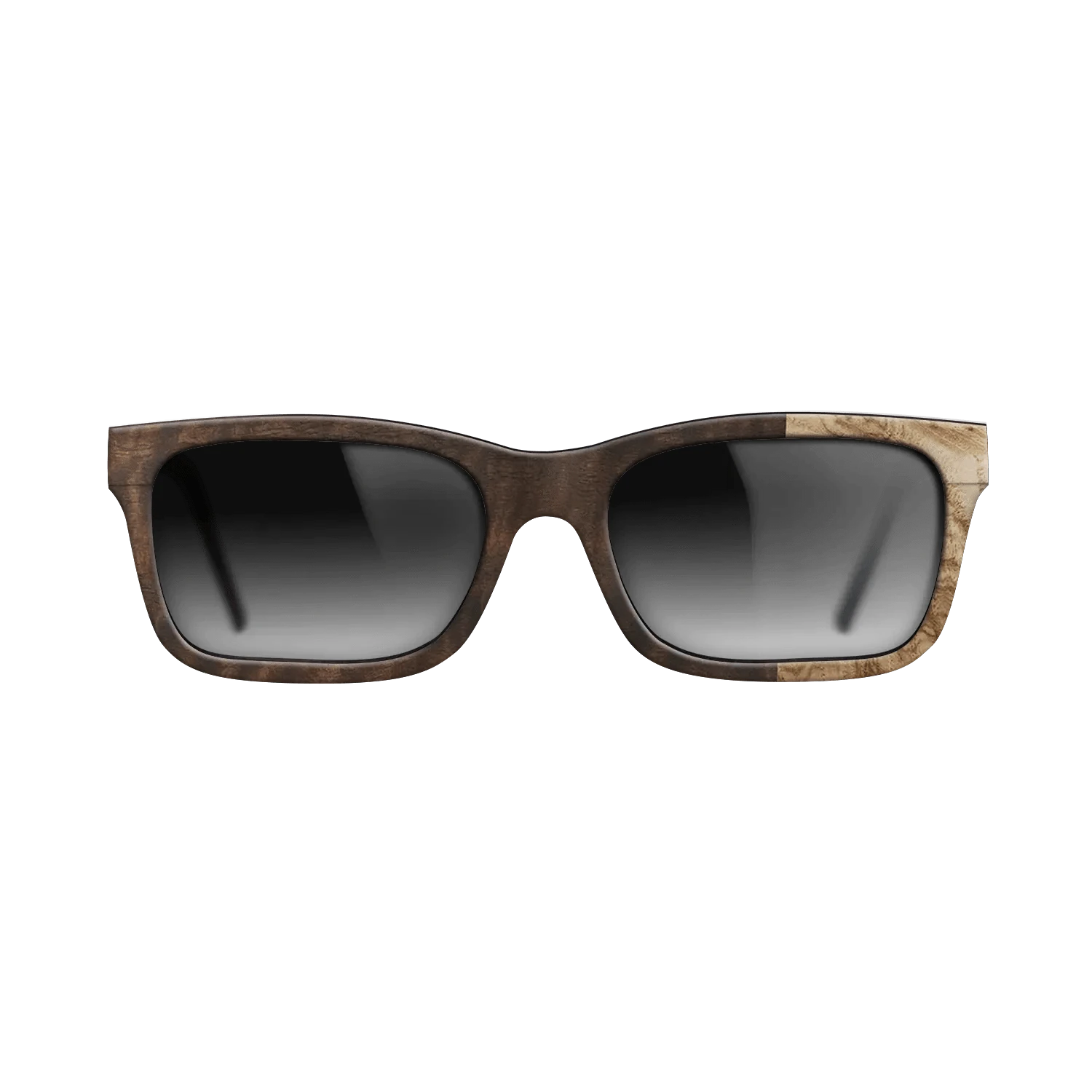 Walnut: Straight Grain,Olive Burl,Fumed Eucalyptus: Patch - The Sage - Rectangle - 1262 - SIRIS wood optic