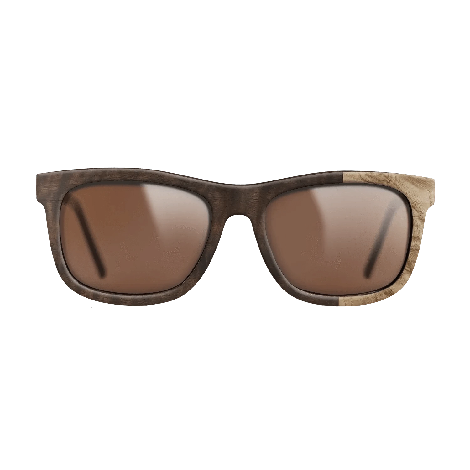 Walnut: Straight Grain,Olive Burl,Fumed Eucalyptus: Patch - The Hero - Square - 1262 - SIRIS wood optic