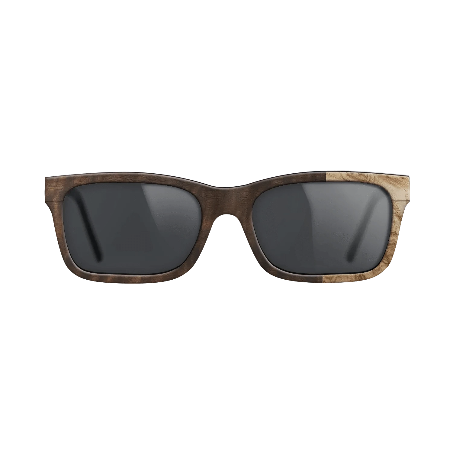 Walnut: Straight Grain,Olive Burl,Fumed Eucalyptus: Patch - The Sage - Rectangle - 1262 - SIRIS wood optic