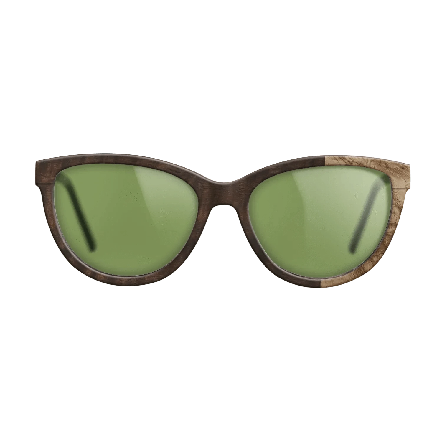 Walnut: Straight Grain,Olive Burl,Fumed Eucalyptus: Patch - The Maiden - Cat - 1262 - SIRIS wood optic