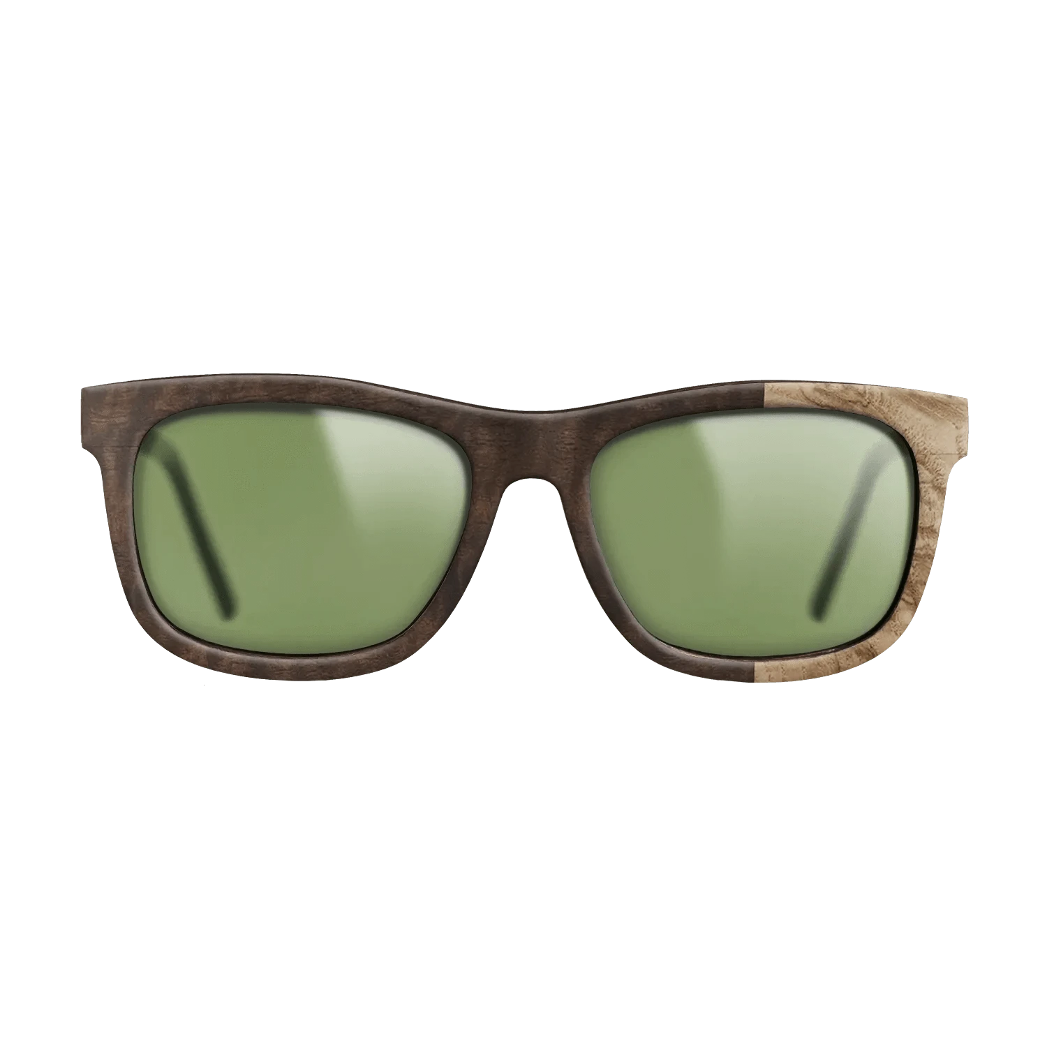 Walnut: Straight Grain,Olive Burl,Fumed Eucalyptus: Patch - The Hero - Square - 1262 - SIRIS wood optic