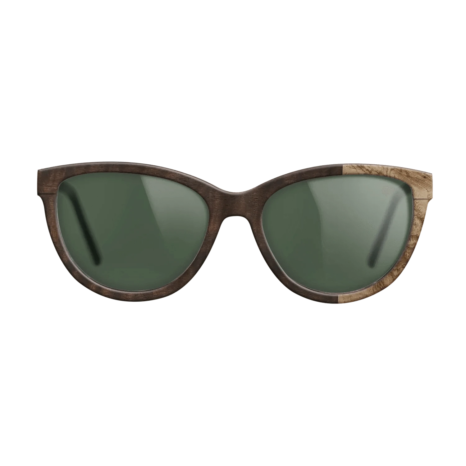 Walnut: Straight Grain,Olive Burl,Fumed Eucalyptus: Patch - The Maiden - Cat - 1262 - SIRIS wood optic