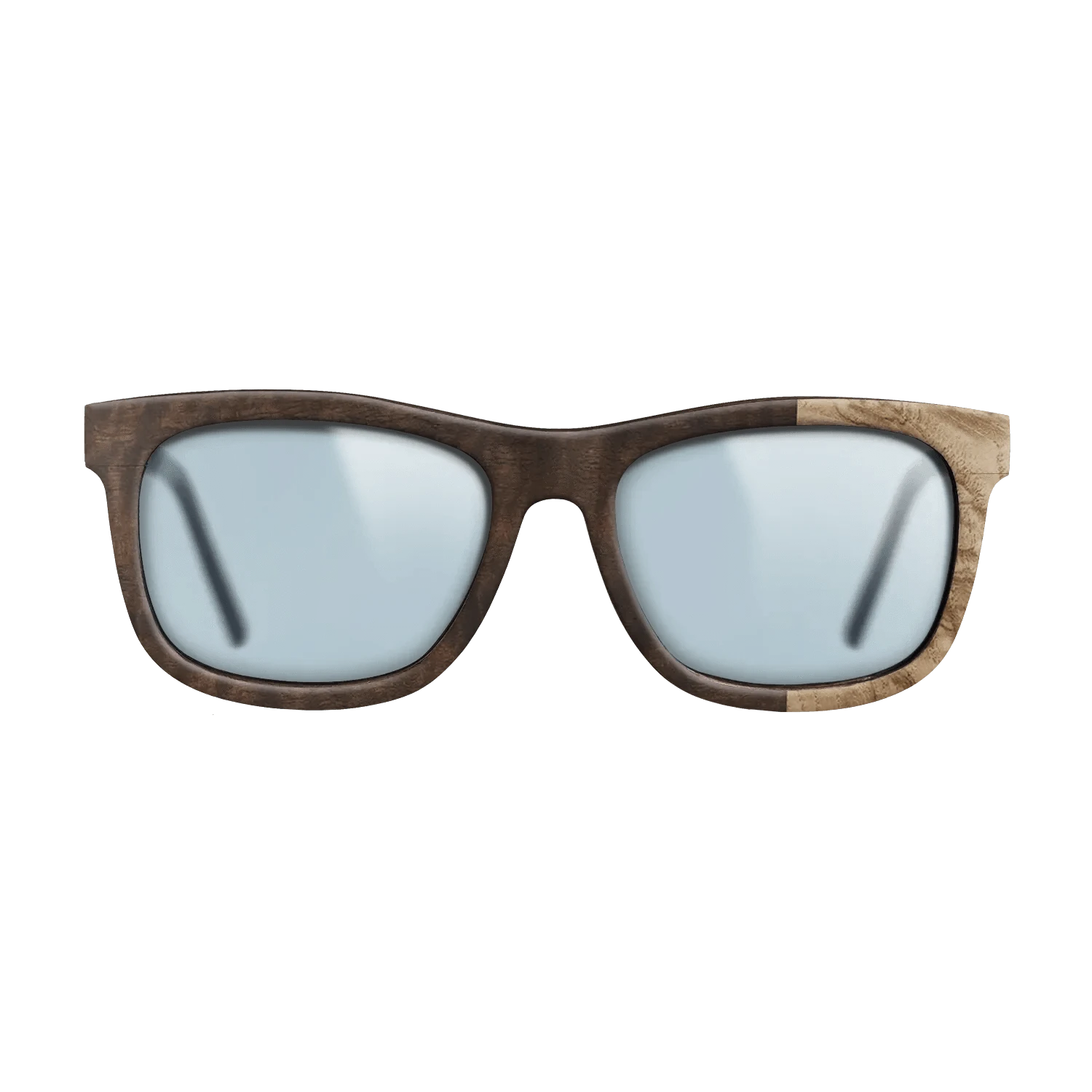 Walnut: Straight Grain,Olive Burl,Fumed Eucalyptus: Patch - The Hero - Square - 1262 - SIRIS wood optic