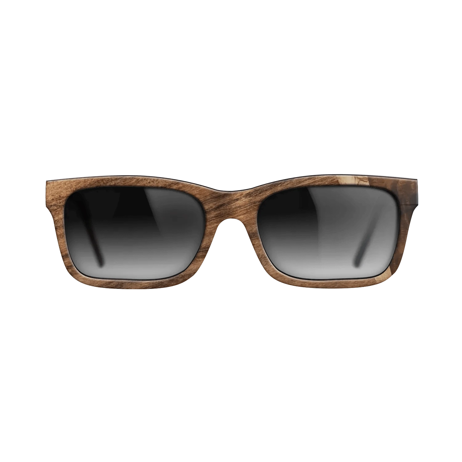 Italian Ebony,Santos Rosewood Dark,Olive Burl,Wenge,Fumed Eucalyptus: Wedge - The Sage - Rectangle - 1355 - SIRIS wood optic