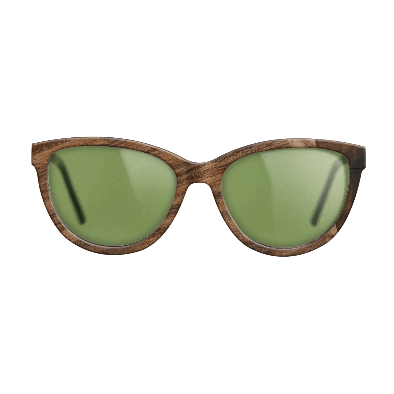 Italian Ebony,Santos Rosewood Dark,Olive Burl,Wenge,Fumed Eucalyptus: Wedge - The Maiden - Cat - 1355 - SIRIS wood optic