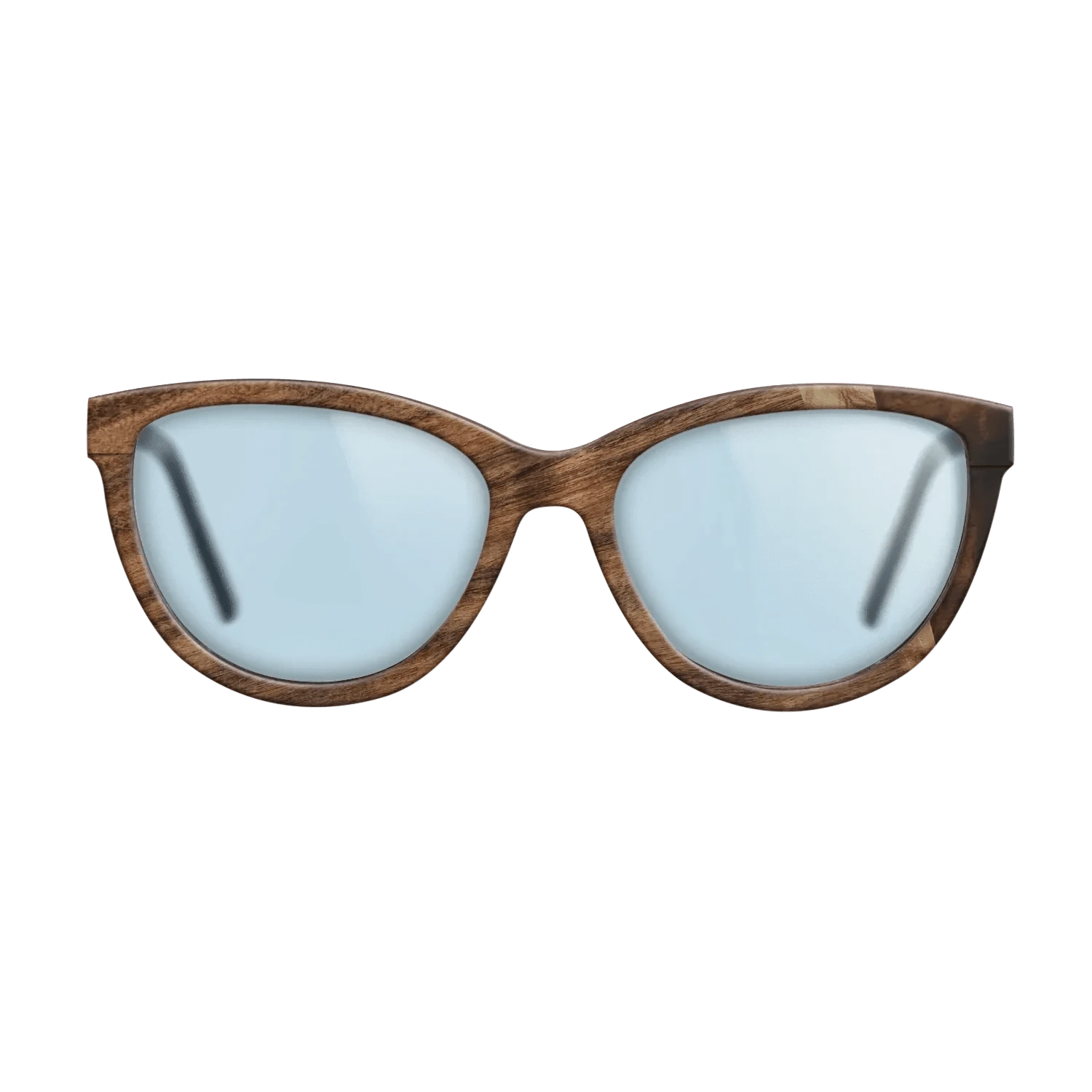 Italian Ebony,Santos Rosewood Dark,Olive Burl,Wenge,Fumed Eucalyptus: Wedge - The Maiden - Cat - 1355 - SIRIS wood optic