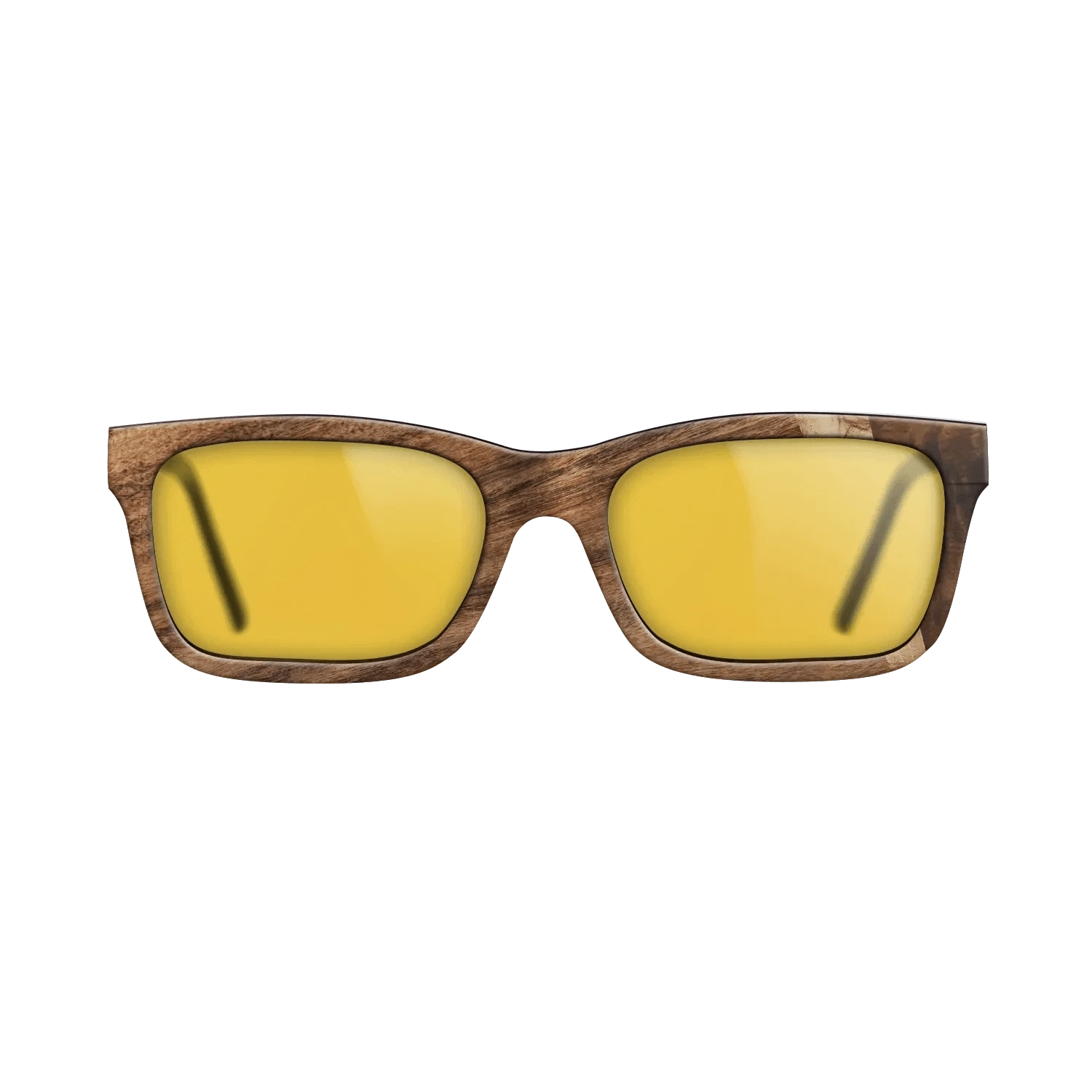 Italian Ebony,Santos Rosewood Dark,Olive Burl,Wenge,Fumed Eucalyptus: Wedge - The Sage - Rectangle - 1355 - SIRIS wood optic