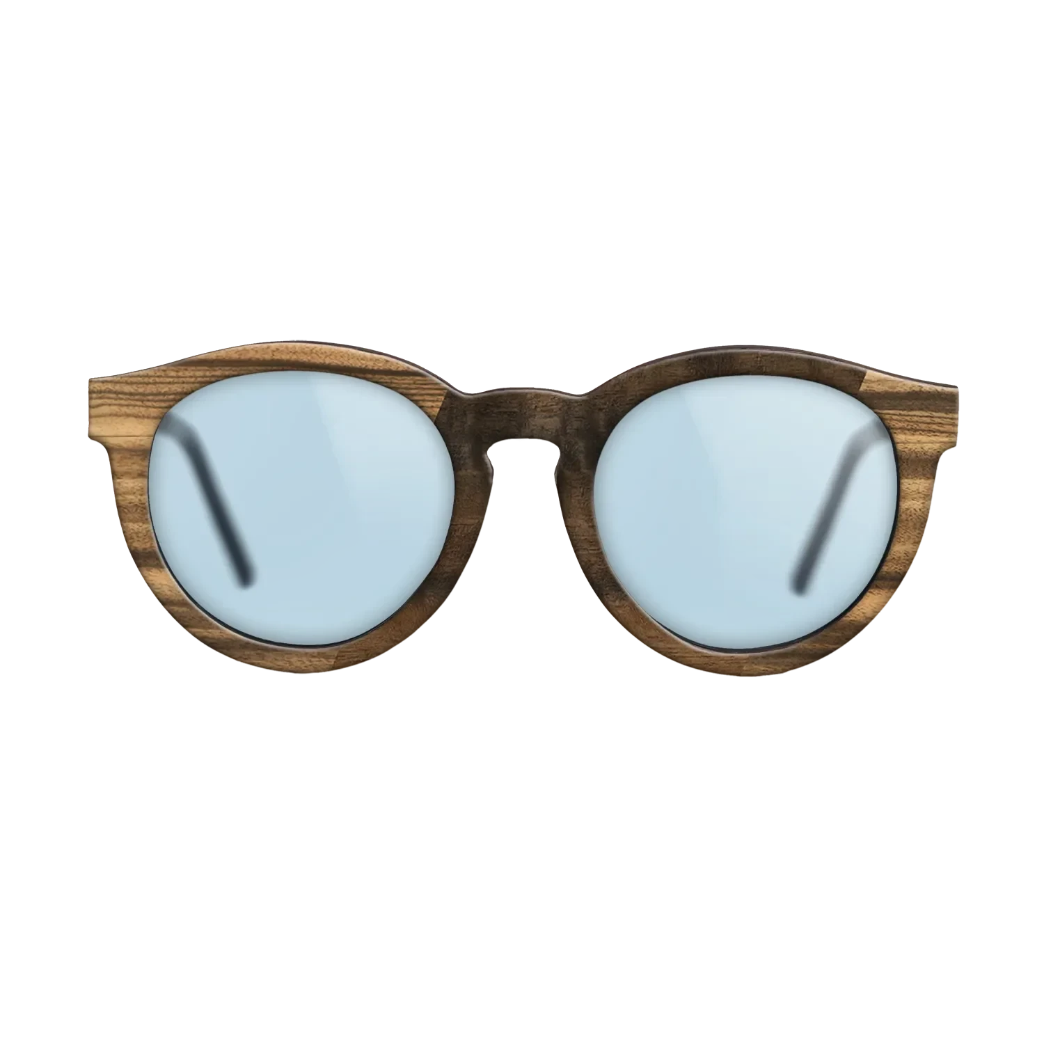Walnut: Straight Grain,Walnut Claro Light,Grey Oak: Angle Cut - The Rebel - Round - 889 - SIRIS wood optic