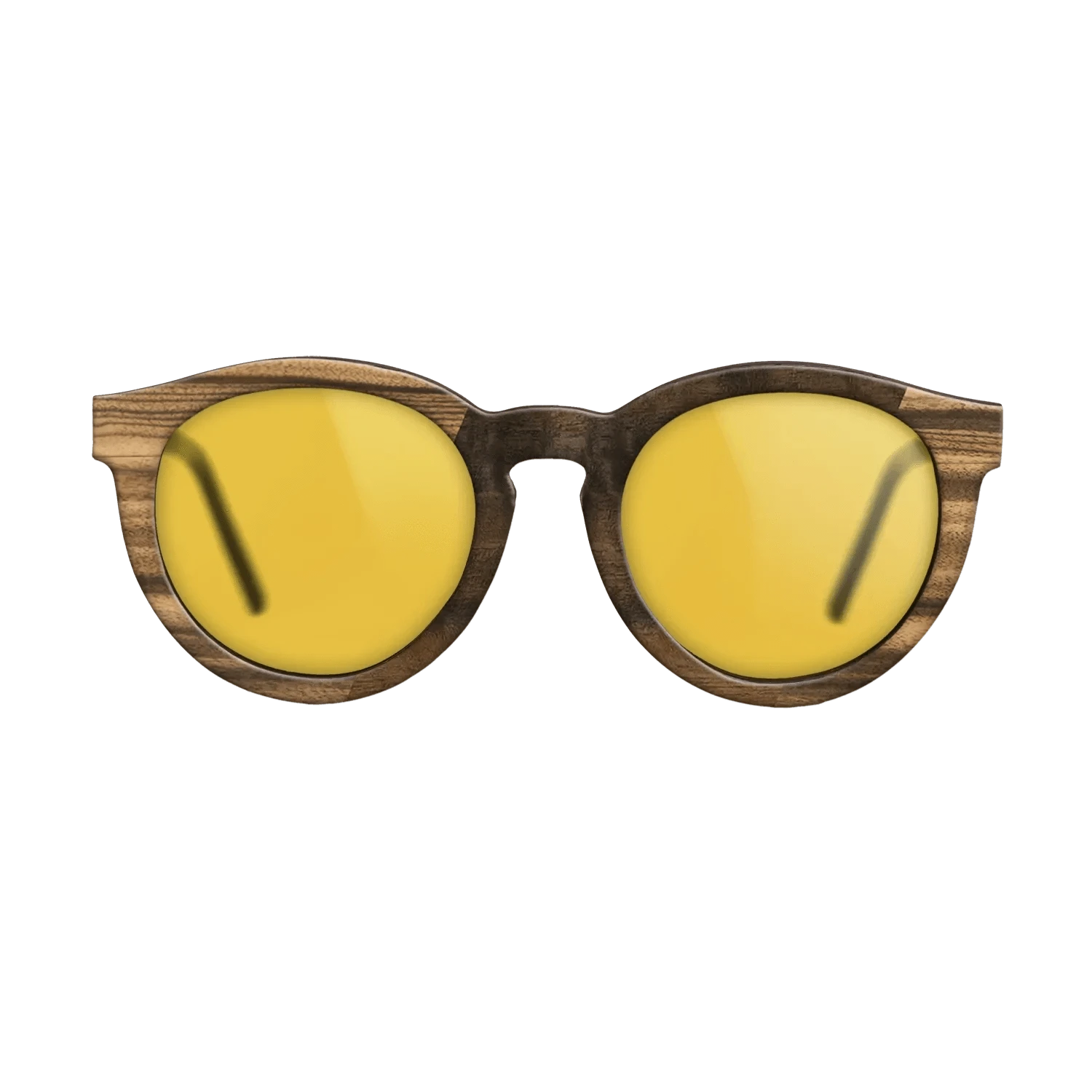 Walnut: Straight Grain,Walnut Claro Light,Grey Oak: Angle Cut - The Rebel - Round - 889 - SIRIS wood optic