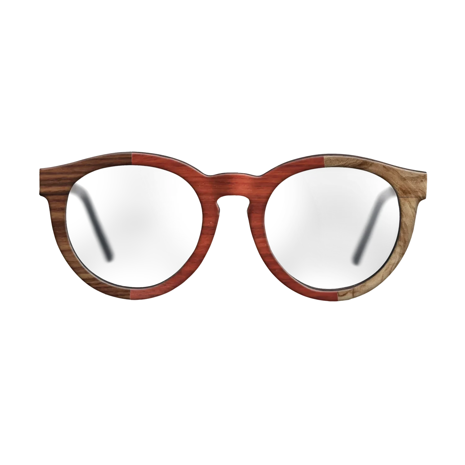 Louro Preto,Santos Rosewood Dark,Poplar Dyed: Red,Olive Burl,Walnut Claro Light: Patch - The Rebel - Round - 1983 - SIRIS wood optic