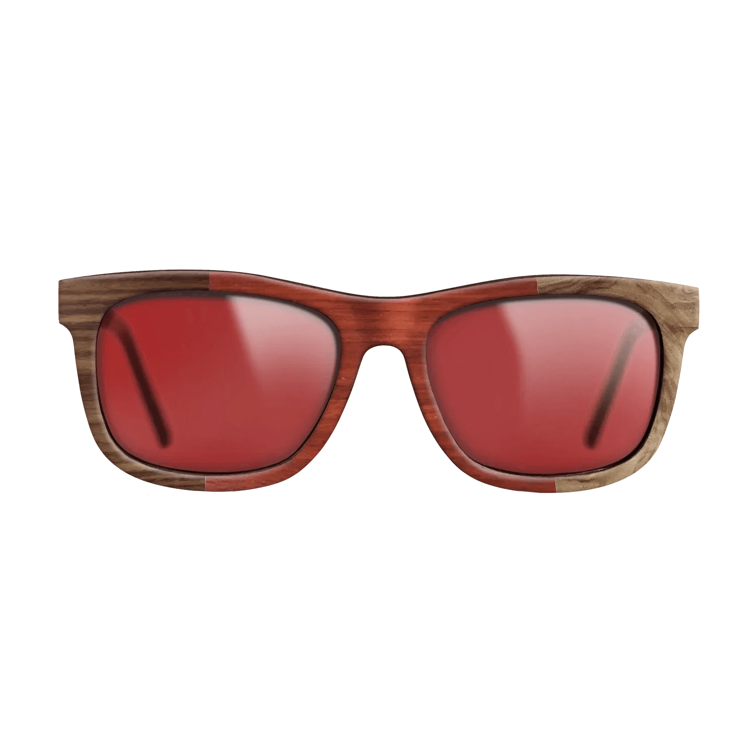 Louro Preto,Santos Rosewood Dark,Poplar Dyed: Red,Olive Burl,Walnut Claro Light: Patch - The Hero - Square - 1983 - SIRIS wood optic