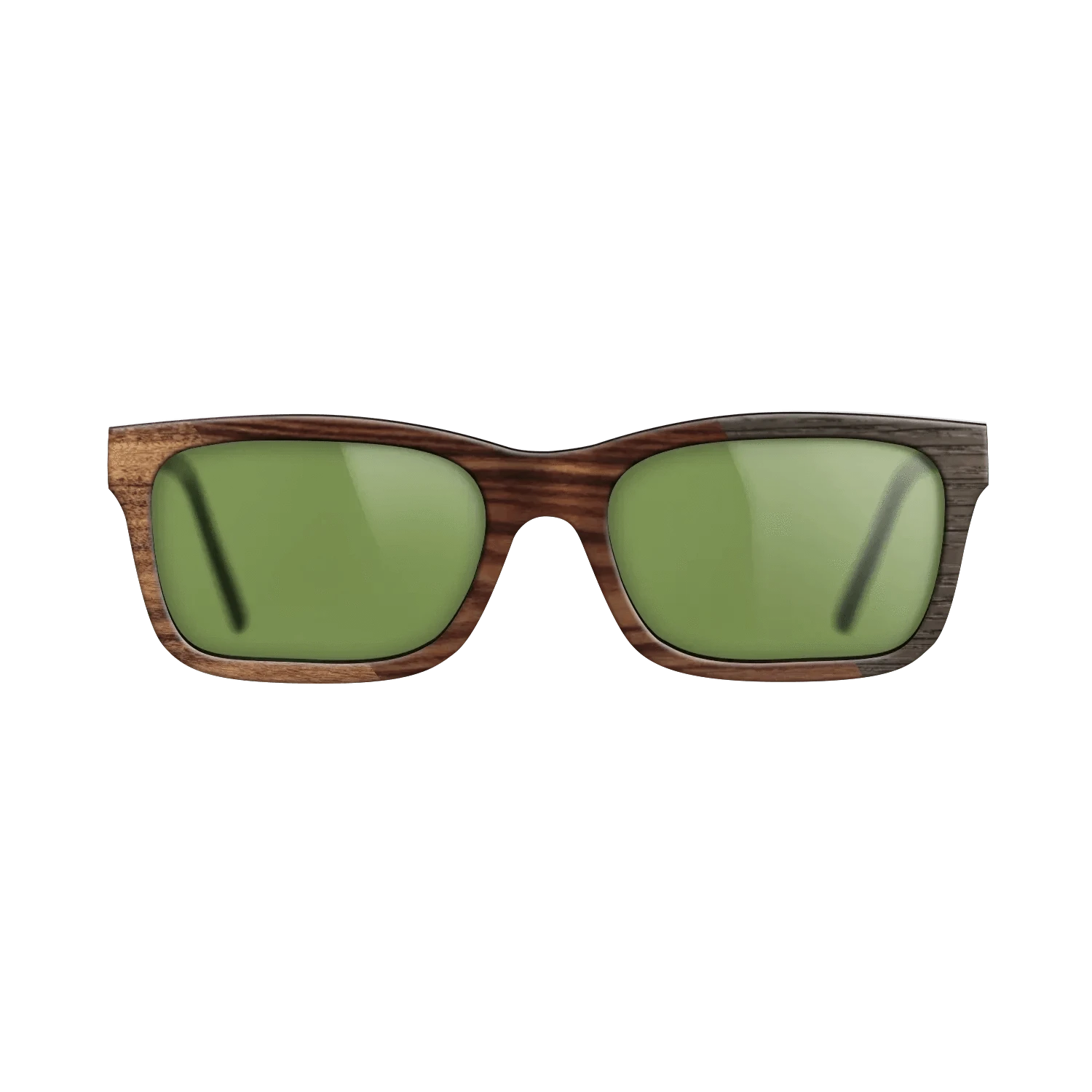 Walnut Burl,Bocote,Olive Burl,Fumed Oak: Angle Cut - The Sage - Rectangle - 1649 - SIRIS wood optic