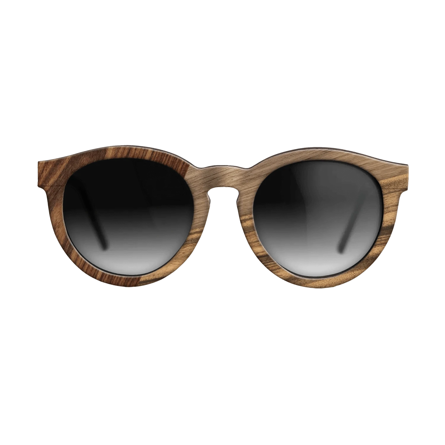 Walnut Claro Light,Walnut: Straight Grain,Louro Preto,Walnut Claro Dark,Kingwood: Angle Cut - The Rebel - Round - 1881 - SIRIS wood optic