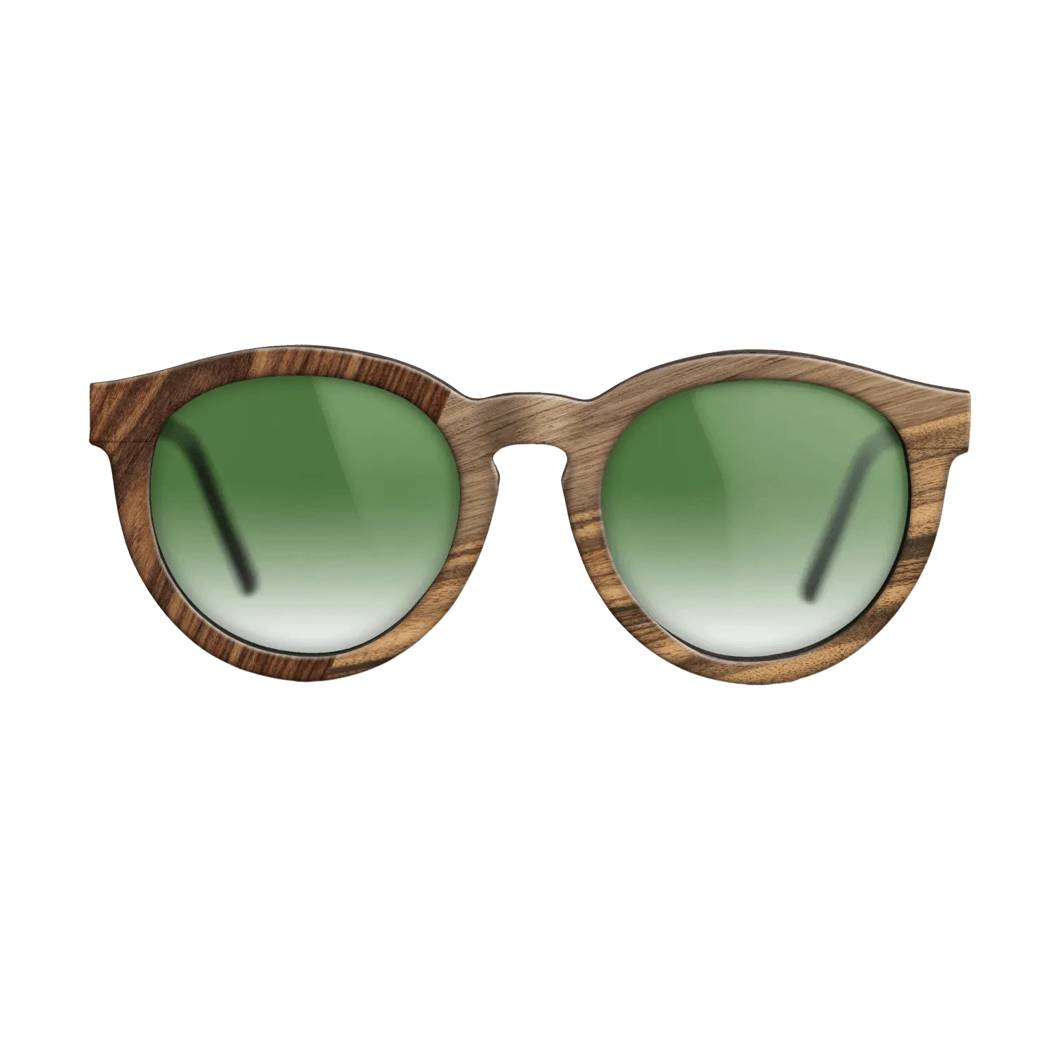 Walnut Claro Light,Walnut: Straight Grain,Louro Preto,Walnut Claro Dark,Kingwood: Angle Cut - The Rebel - Round - 1881 - SIRIS wood optic