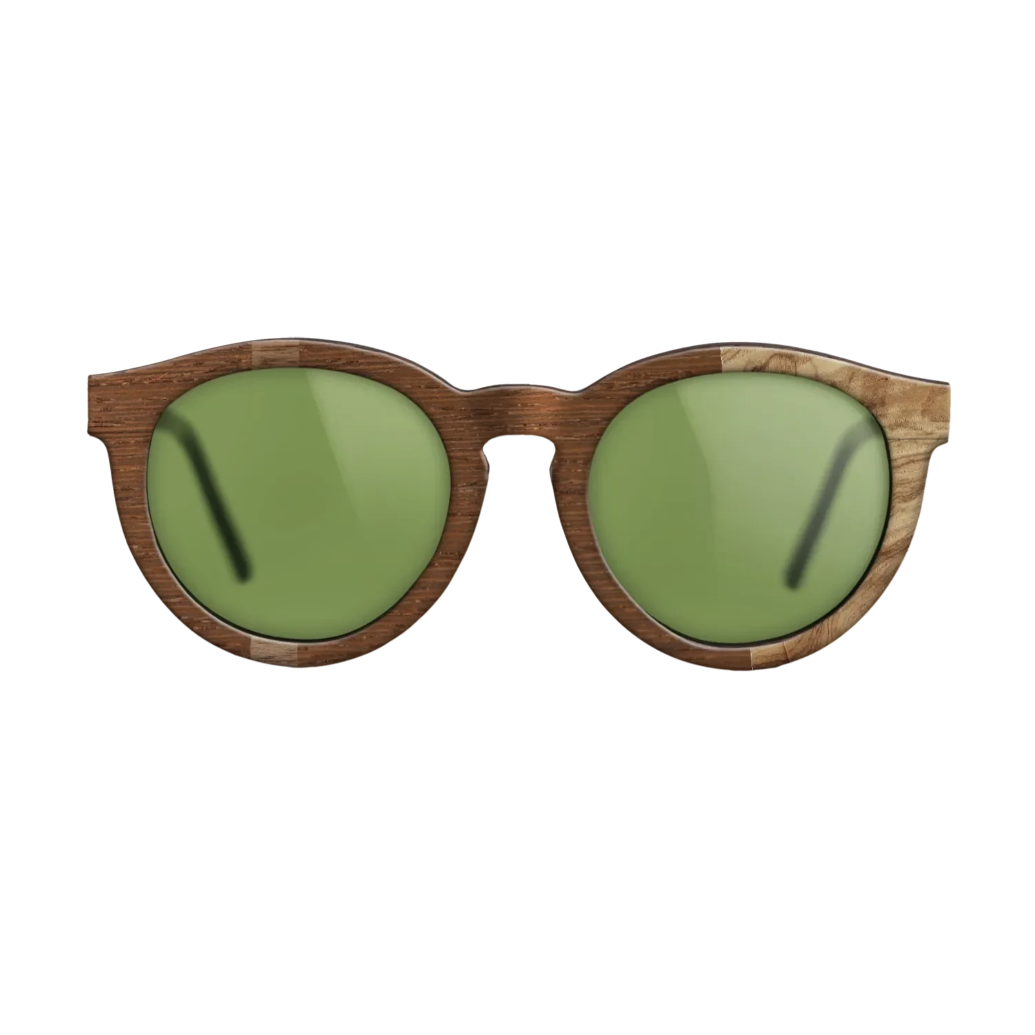 Koa,Olive Burl,Italian Ebony,Wenge: Patch - The Rebel - Round - 1919 - SIRIS wood optic