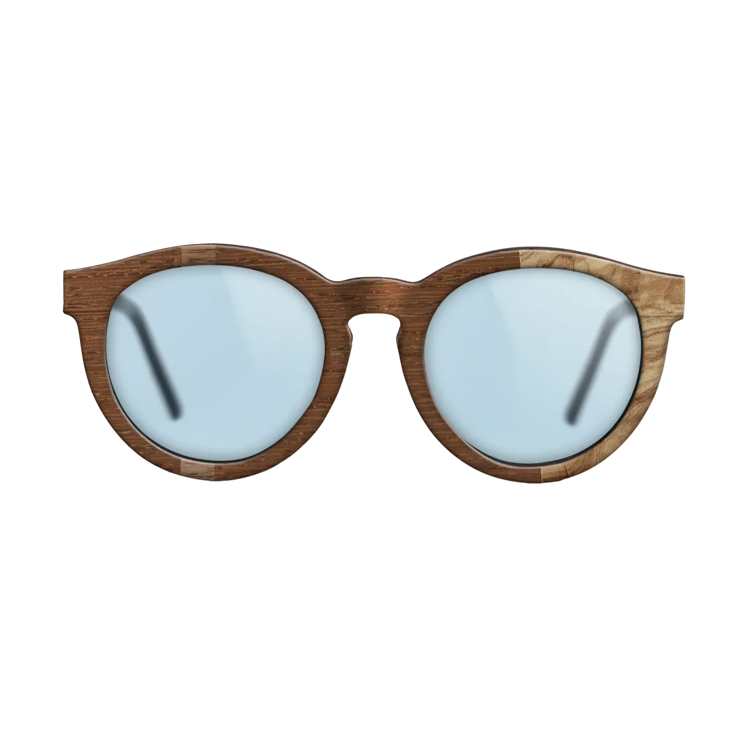 Koa,Olive Burl,Italian Ebony,Wenge: Patch - The Rebel - Round - 1919 - SIRIS wood optic