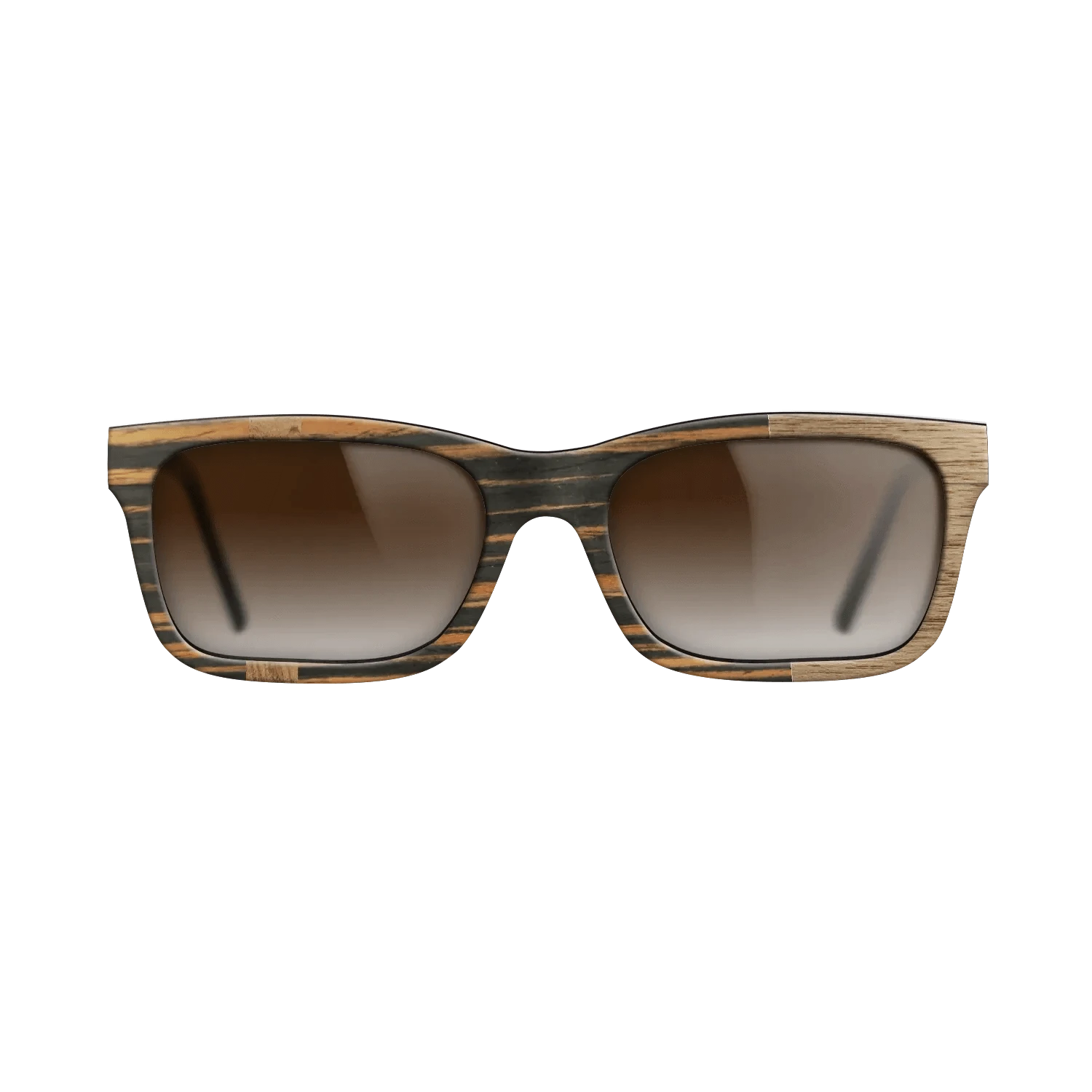 Wenge,Italian Ebony,Olive Burl,Walnut: Straight Grain,Koa: Patch - The Sage - Rectangle - 1307 - SIRIS wood optic
