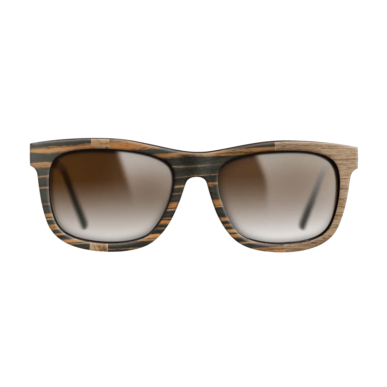 Wenge,Italian Ebony,Olive Burl,Walnut: Straight Grain,Koa: Patch - The Hero - Square - 1307 - SIRIS wood optic