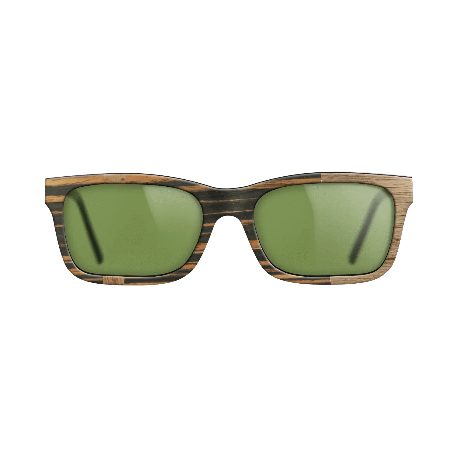 Wenge,Italian Ebony,Olive Burl,Walnut: Straight Grain,Koa: Patch - The Sage - Rectangle - 1307 - SIRIS wood optic