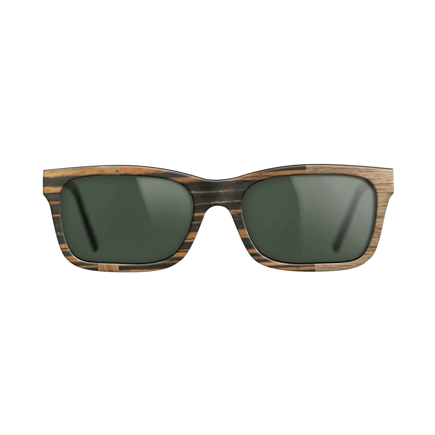 Wenge,Italian Ebony,Olive Burl,Walnut: Straight Grain,Koa: Patch - The Sage - Rectangle - 1307 - SIRIS wood optic