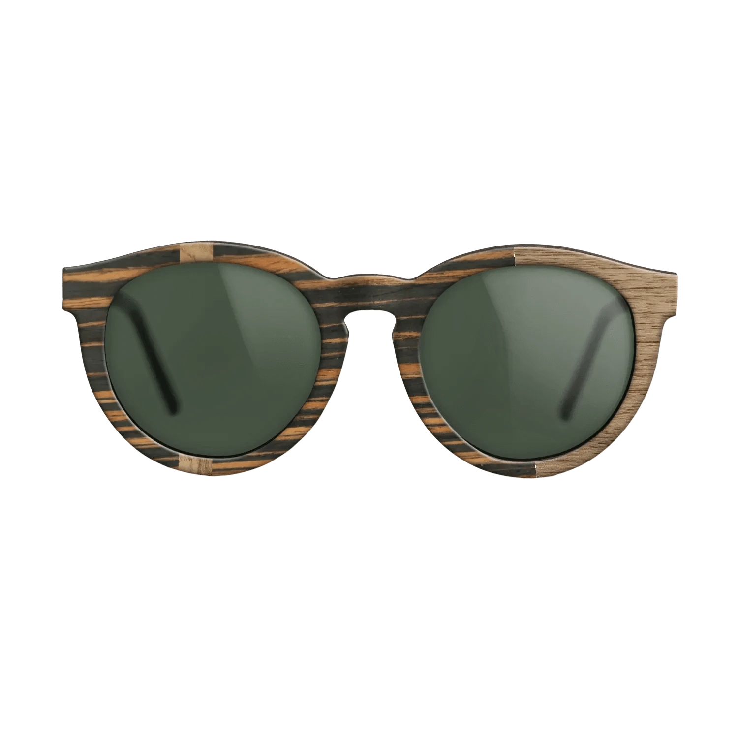 Wenge,Italian Ebony,Olive Burl,Walnut: Straight Grain,Koa: Patch - The Rebel - Round - 1307 - SIRIS wood optic
