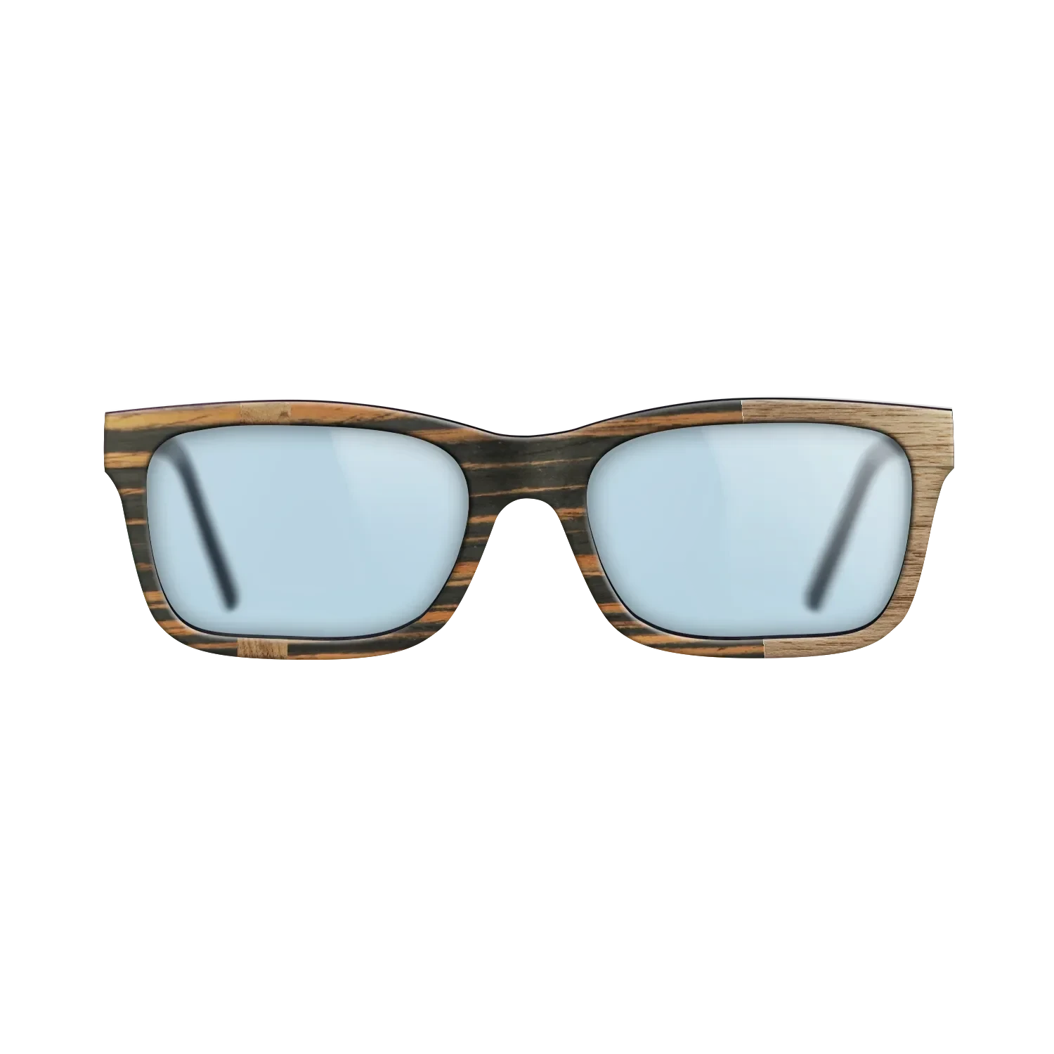 Wenge,Italian Ebony,Olive Burl,Walnut: Straight Grain,Koa: Patch - The Sage - Rectangle - 1307 - SIRIS wood optic