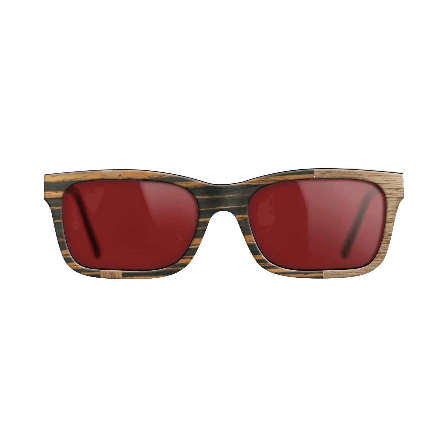 Wenge,Italian Ebony,Olive Burl,Walnut: Straight Grain,Koa: Patch - The Sage - Rectangle - 1307 - SIRIS wood optic